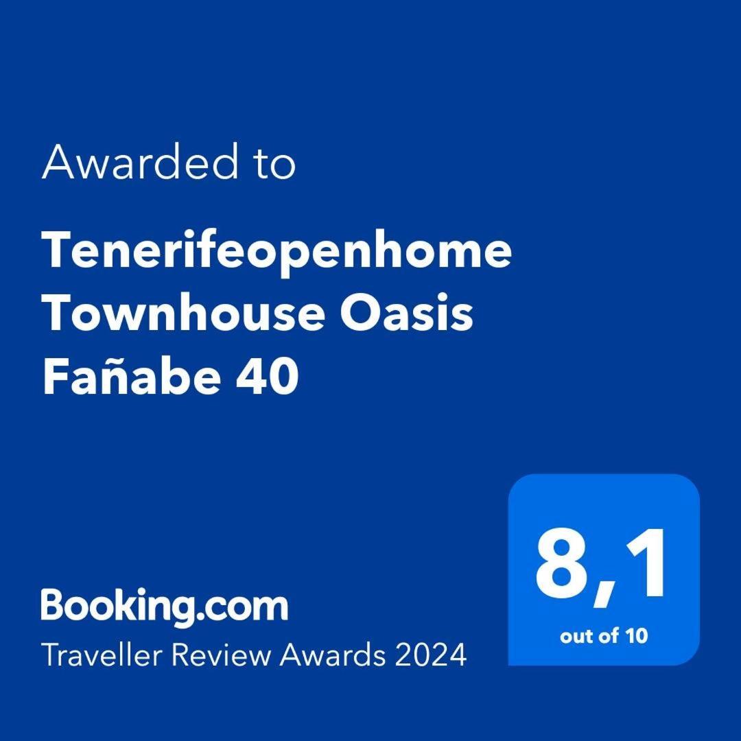 Tenerifeopenhome Townhouse Oasis Fanabe 40 Costa Adeje  Esterno foto